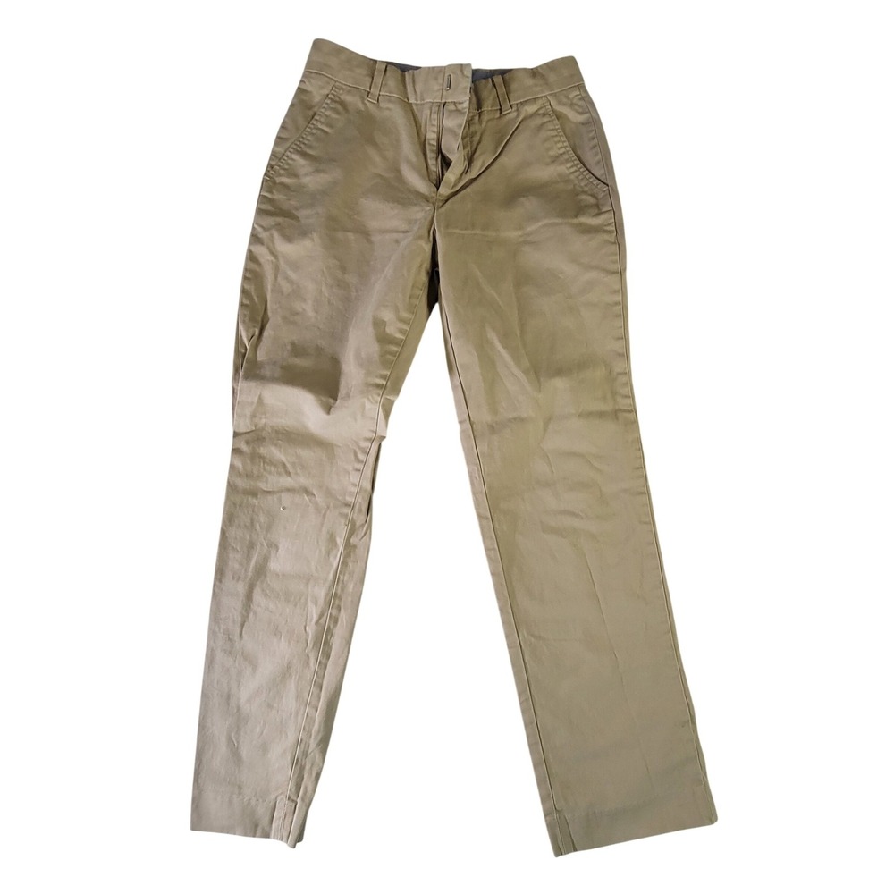Tommy Hilfiger Boys Khaki Chino Pants Tan Straight Leg Stretch Size‎ 14 T841221